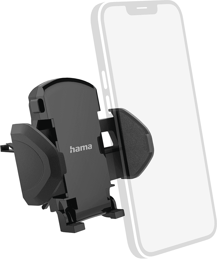 HAMA 201519 Smartphonehouder 40-90mm Zwart — afbeelding 1