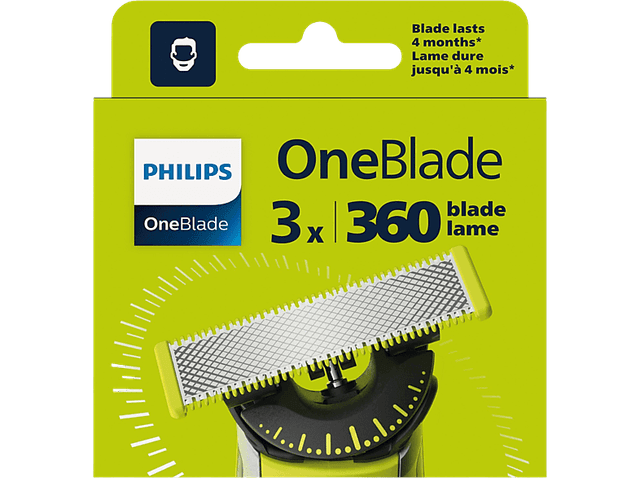 Philips Qp430/50 Oneblade 360 Blade 3-pack