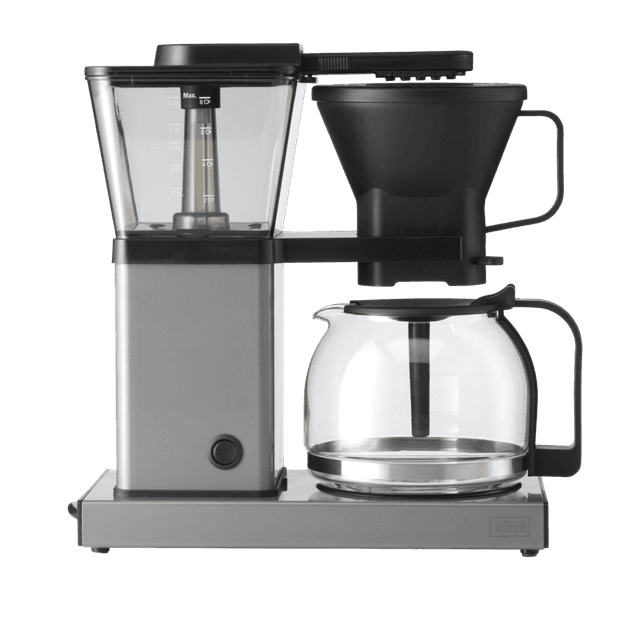 TREBS 24110 Expert - Koffiezetapparaat met Glazen kan - 1,3 l - Zilver