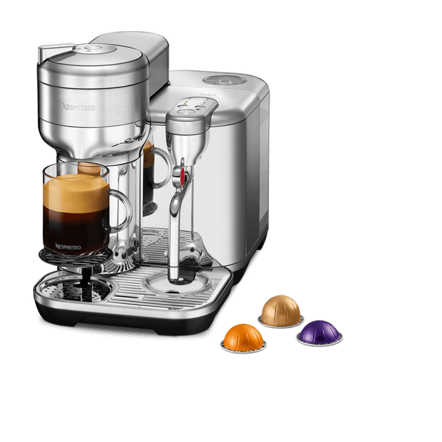 SAGE  Nespresso Vertuo Creatista - Capsulemachine - Zilver