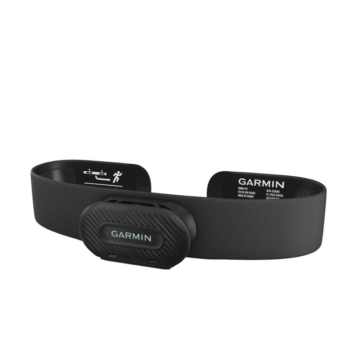 GARMIN HRM-Fit Hartslagband Zwart — afbeelding 1