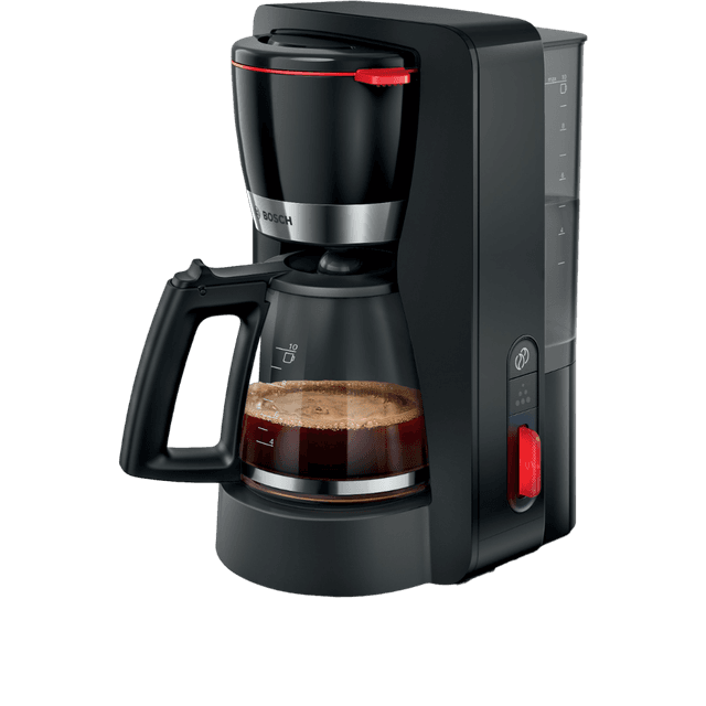 BOSCH TKA4M233 MyMoment - Koffiezetapparaat met Glazen kan - 1,4 l - Zwart