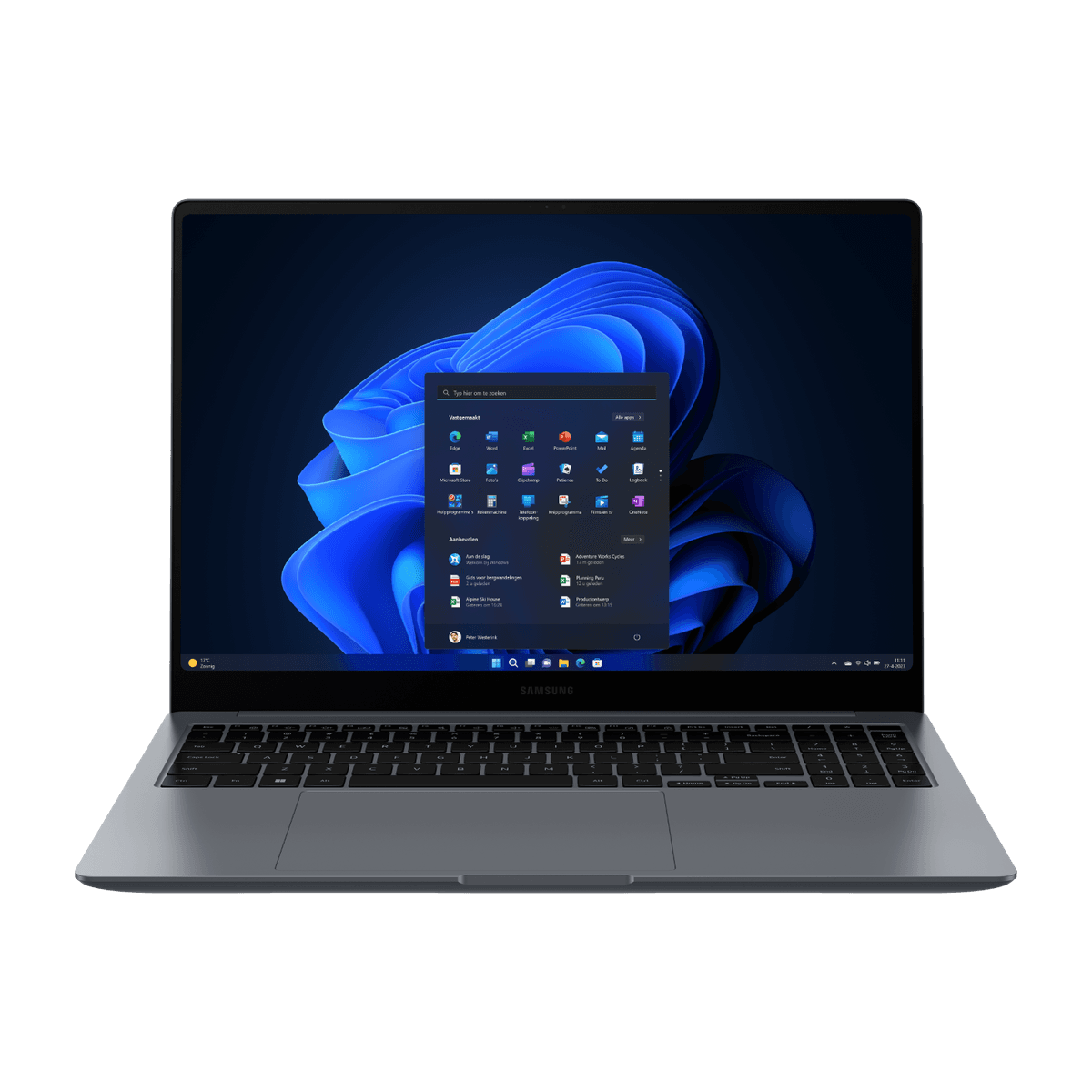 SAMSUNG Galaxy Book4 Ultra Grijs - 16 inch - Intel Core Ultra 7 - 16 GB - 1 TB - GeForce RTX 4050 — afbeelding 1