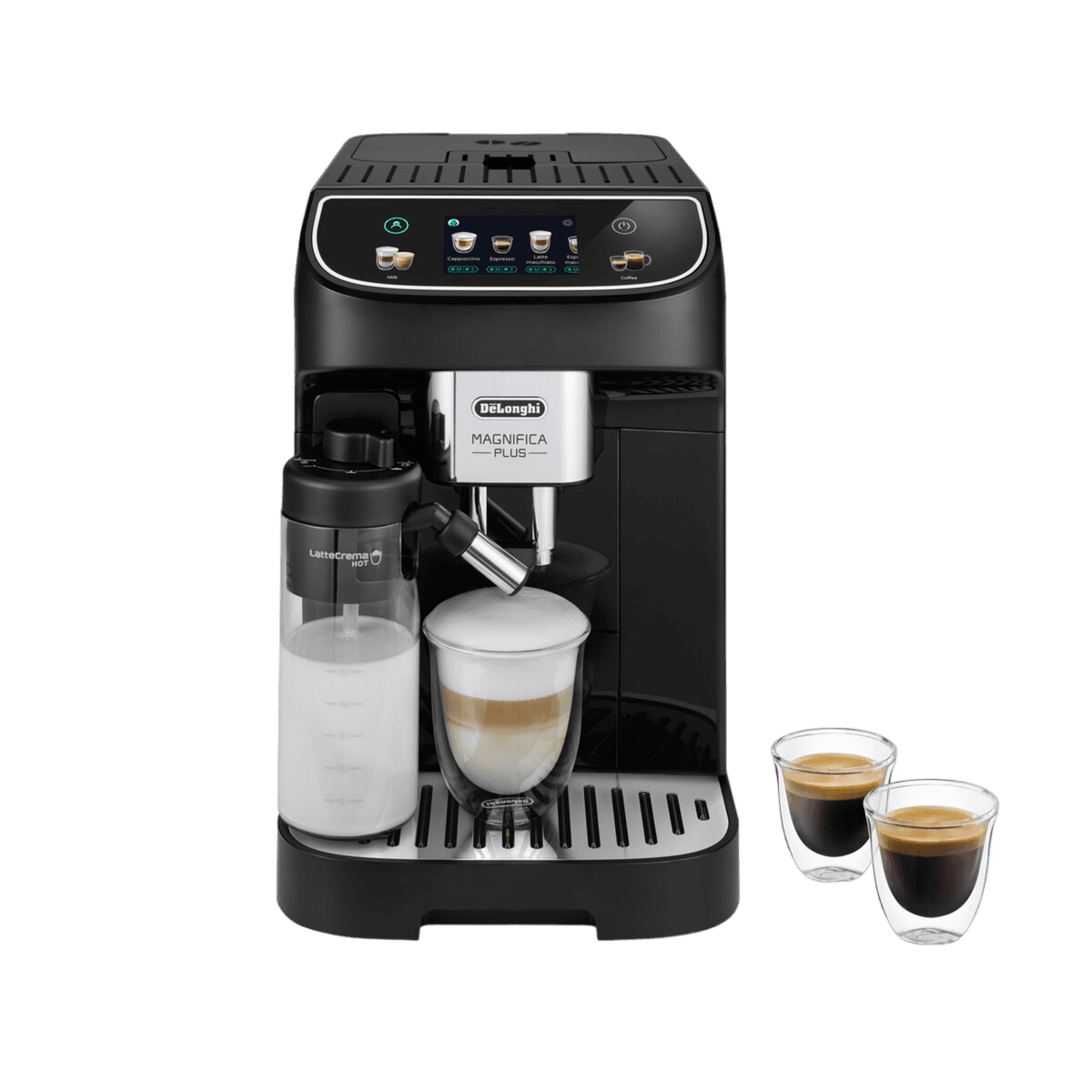 DE LONGHI Magnifica Plus ECAM320.60.B - Volautomatische espressomachine - Zwart — afbeelding 1