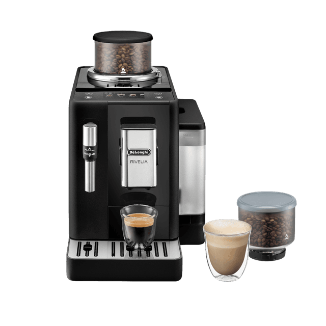 DE LONGHI Rivelia EXAM440.35.B - Volautomatische espressomachine - Zwart