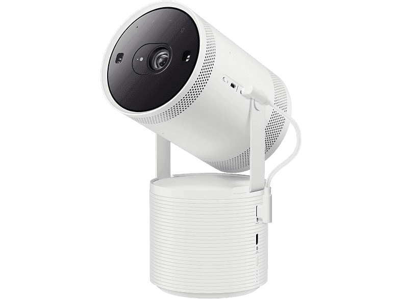 Samsung The Freestyle (2nd Gen.) (2023) + Battery Base Beamer Wit — afbeelding 1