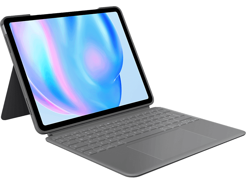 Logitech Combo Touch For Ipad Air 13-inch (m2 M3 & M4) Beschermhoes + Toetsenbord — afbeelding 1