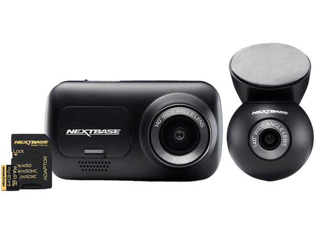 Nextbase Nb320xr Voor En Achter Camera Met 32gb Sd Kaartset