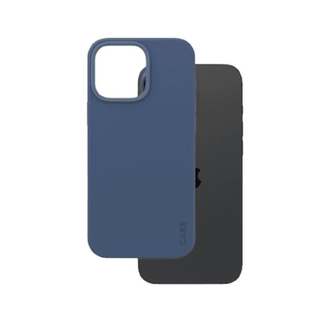 CARE Fashionable Case met MagSafe Telefoonhoesje voor Apple iPhone 2024 6.7'' Pro Blauw