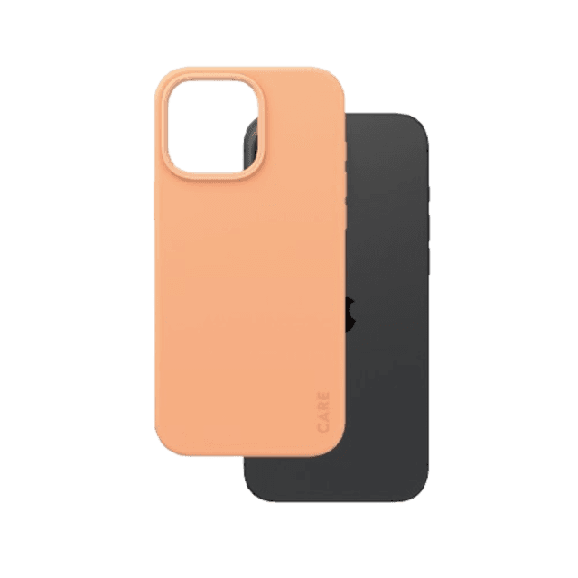 CARE Fashionable Case met MagSafe Telefoonhoesje voor Apple iPhone 2024 6.7'' Pro Perzik