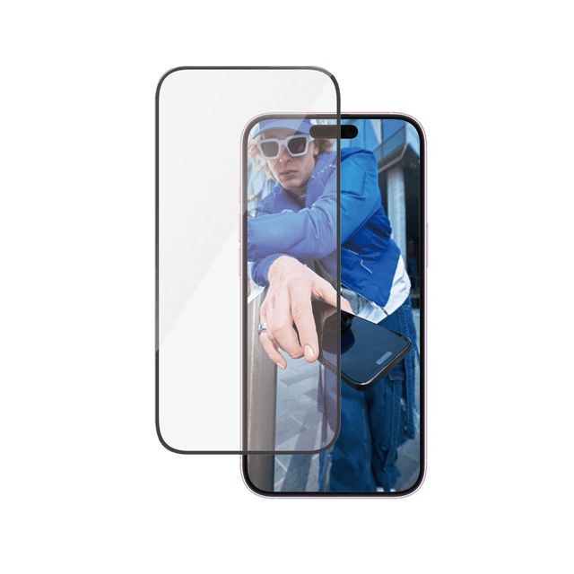 PANZERGLASS Ultra-Wide Fit Screenprotector voor APPLE iPhone 2024 6.7'';iPhone 15 Plus Transparant