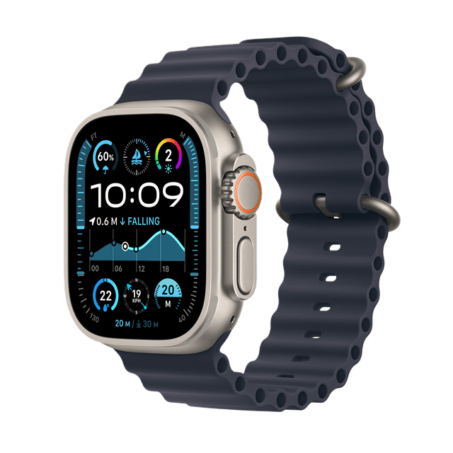 APPLE Watch Ultra 2 GPS + Cellular 49mm Navy Ocean Band Smartwatch Navy Ocean