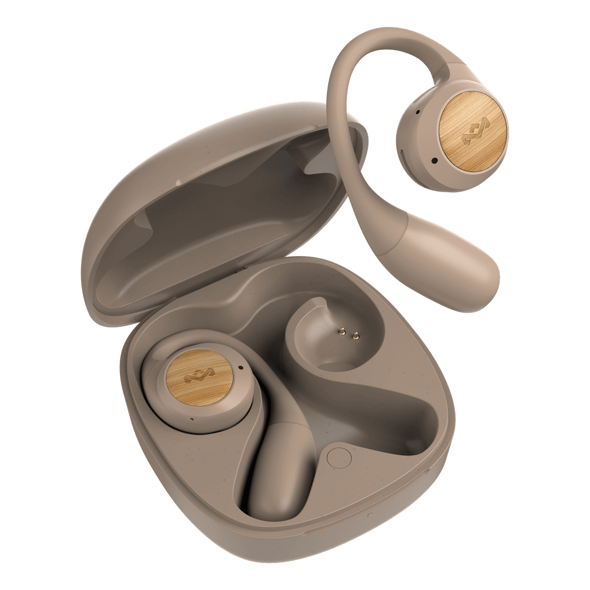 HOUSE OF MARLEY LIBERATE EM-JE104-CE Open-ear Draadloze oordopjes Cream — afbeelding 1