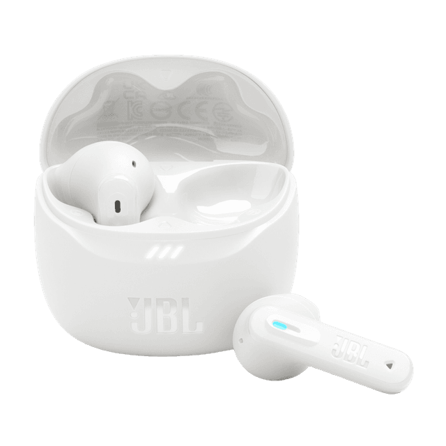 JBL TUNE FLEX 2 In-ear Draadloze oordopjes Met Noise-cancelling Wit