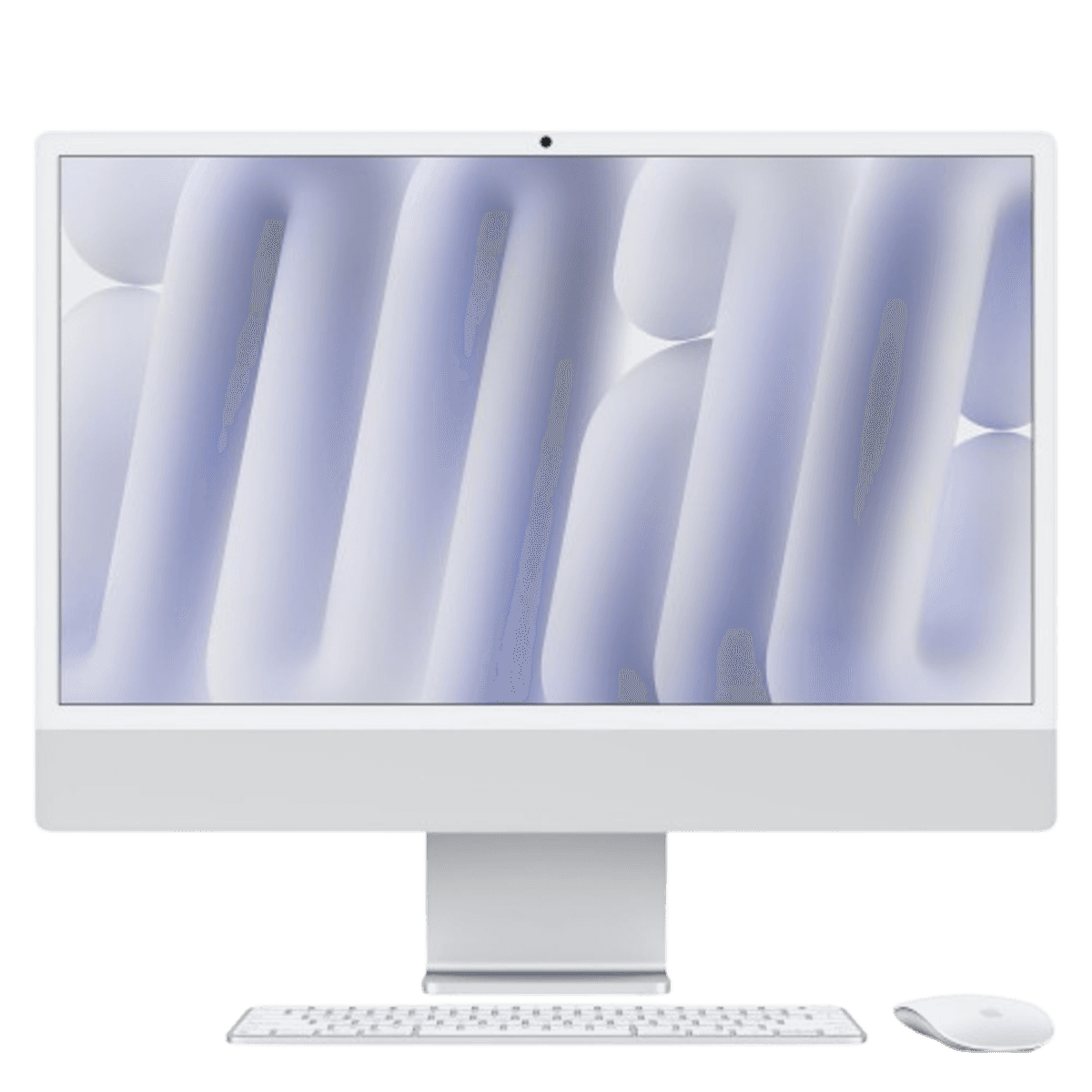 Apple Imac 24-inch Zilver (m4) - 10-core Cpu GPu 16gb 512gb All-in-one-pc — afbeelding 1