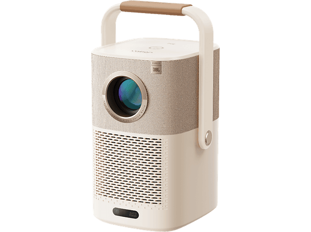 Yaber T2 Plus Smart Portable Projector 2x5w JBL Beamer Beige