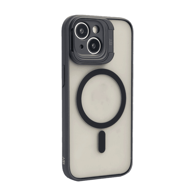 ISY ISC-2439 MagISY Cover voor Apple iPhone 15 Smokey Black