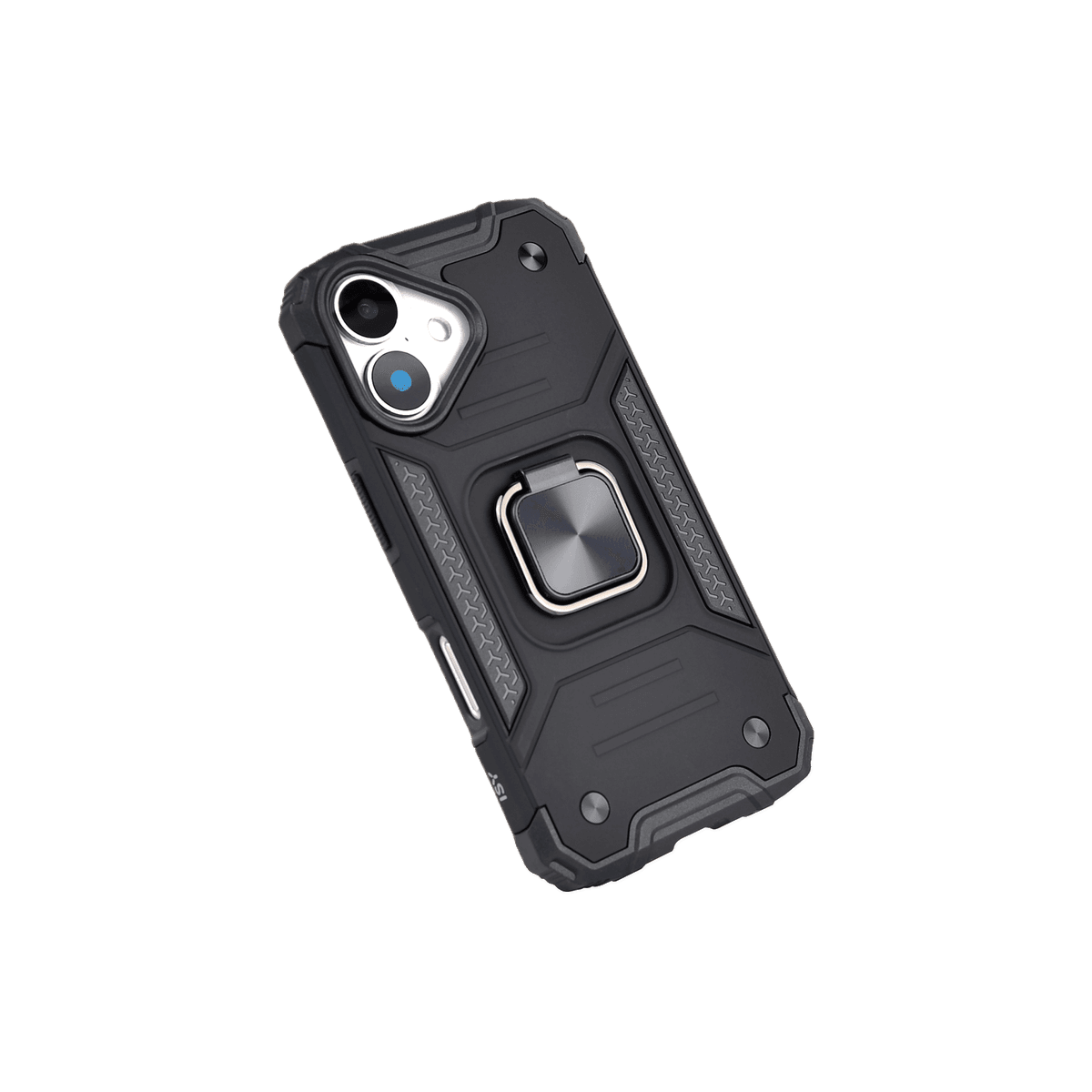 ISY ISC 6106 Rugged Cover voor Apple iPhone 16 Zwart — afbeelding 1