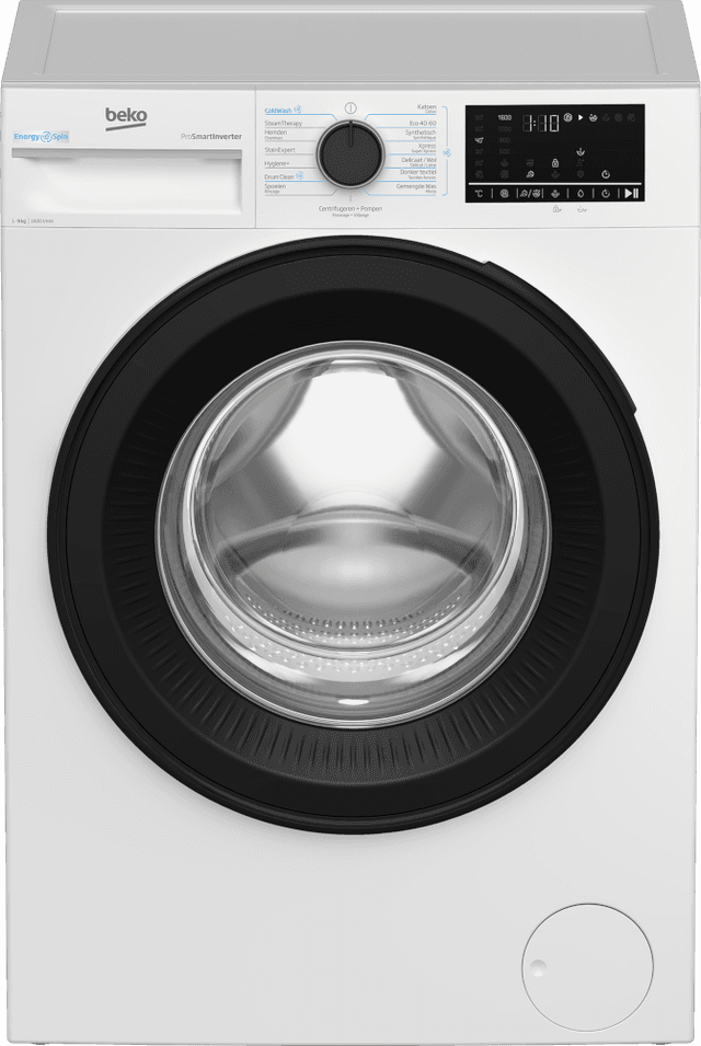BEKO B3WM4961W - EnergySpin - Wasmachine Voorlader - 9 kg - 1600 rpm - 78 dB