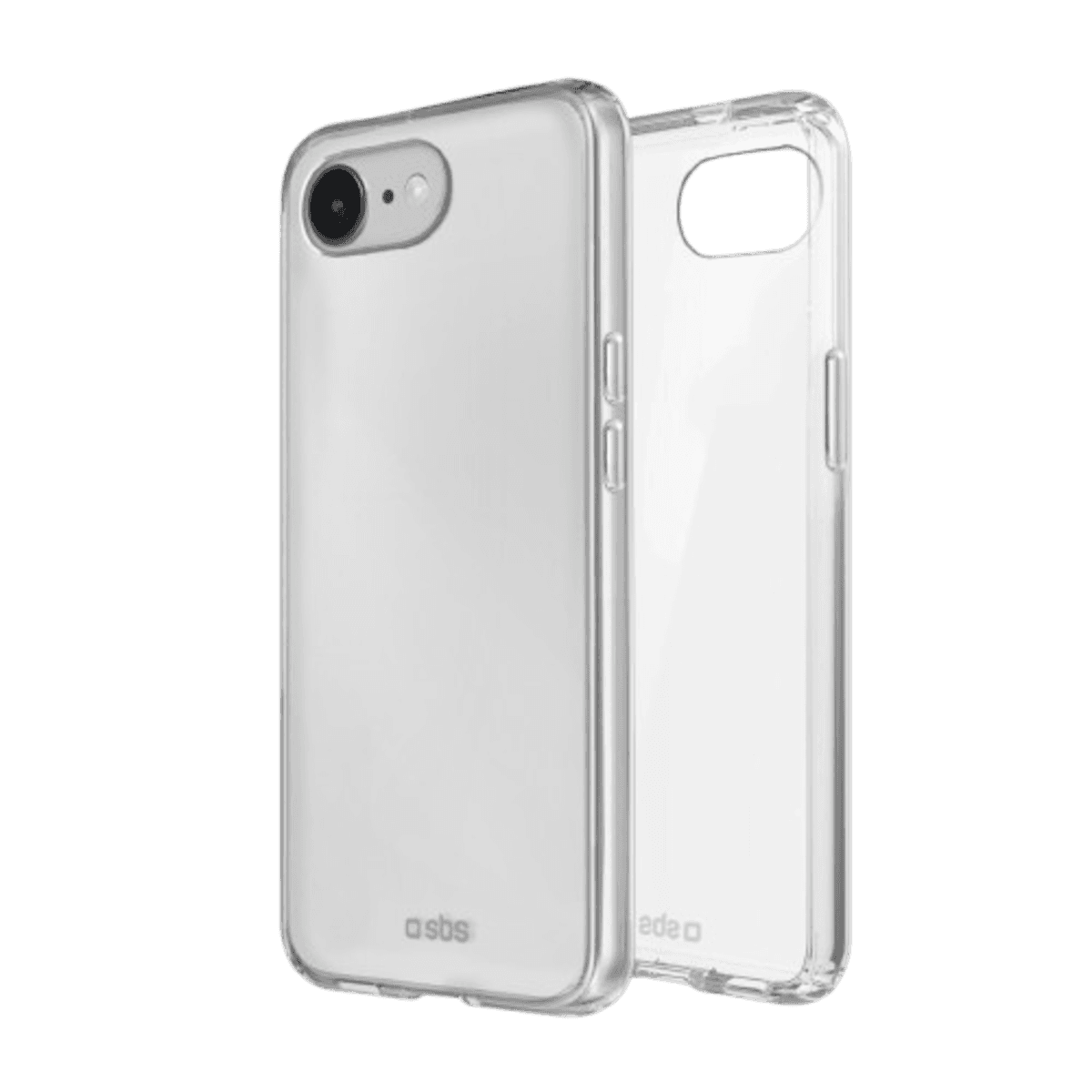 SBS Skinny Telefoonhoesje voor Apple Iphone 16E en Iphone 17E Transparant — afbeelding 1