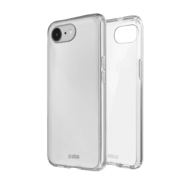 SBS Skinny Telefoonhoesje voor Apple Iphone 16E en Iphone 17E Transparant