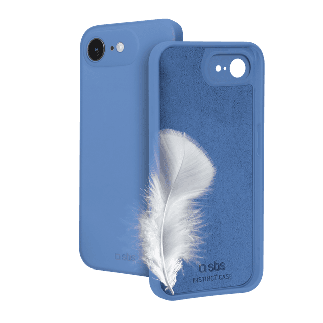 SBS Instinct Telefoonhoesje voor Apple iPhone 16E en Iphone 17E Blauw