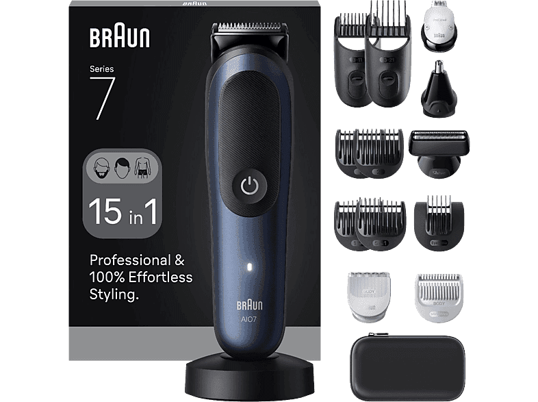Braun All-in-one 15in1 Aio7580 Multigroomer Blauw — afbeelding 1