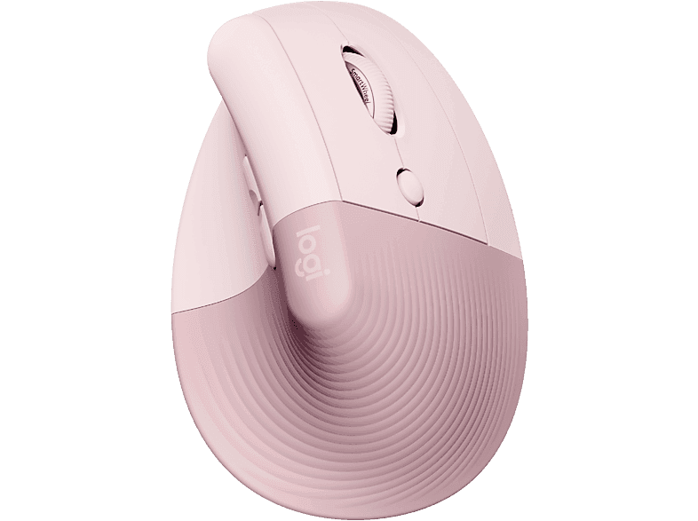 Logitech Lift Verticale Ergonomische Muis Roze — afbeelding 1