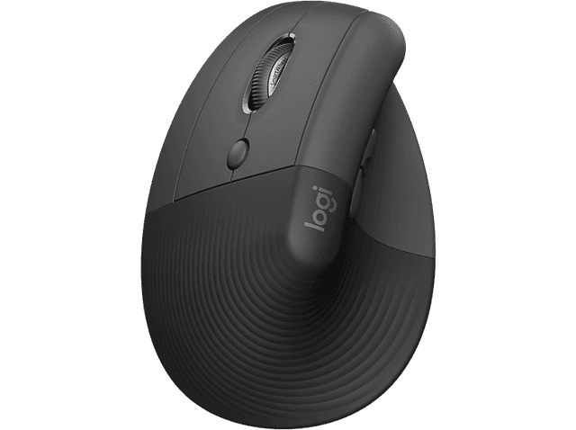 Logitech Lift Linkshandige Verticale Ergonomische Muis Zwart