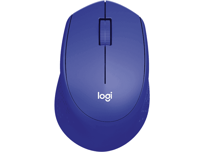 Logitech M330 Silent Plus Draadloos Muis Blauw — afbeelding 1