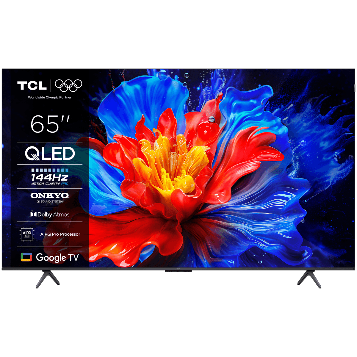 TCL 65P8K - Ultra HD 4K - QLED-tv - 65 inch - 2025 — afbeelding 1