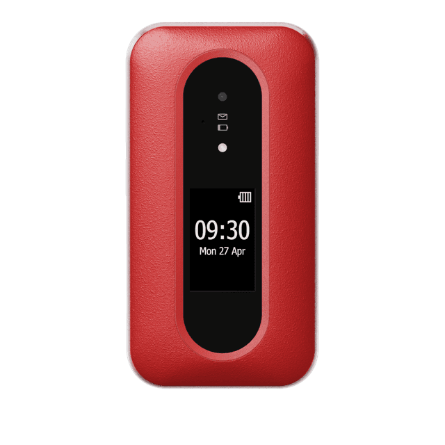 DORO LEVA L30 4G Senior flip phone met SOS button - 17 MB Rood