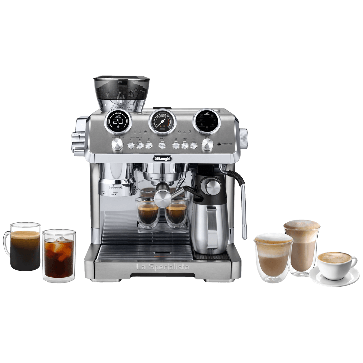 DE LONGHI La Specialista Maestro EC9885.M - Pistonmachine - Metaal — afbeelding 1