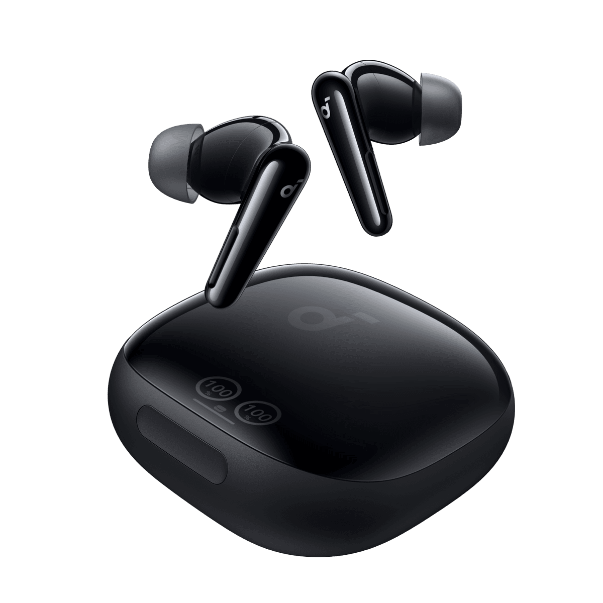 SOUNDCORE Liberty 4 Pro In-ear Draadloze oordopjes met Ruisonderdrukking Glanzend Zwart — afbeelding 1