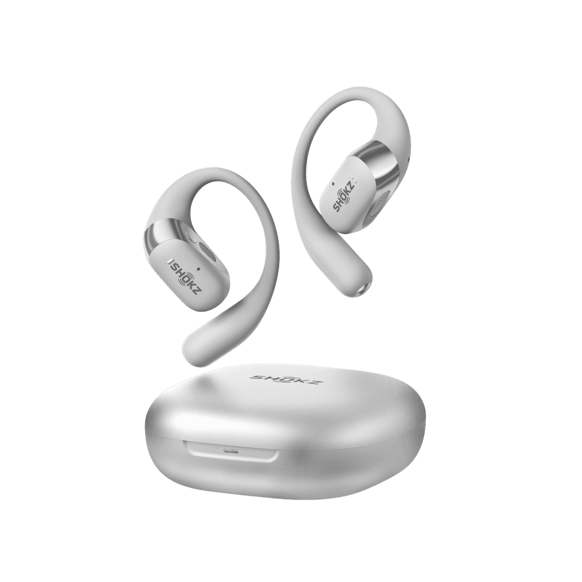 SHOKZ OpenFit 2+ TWS Open-ear Draadloze oordopjes Grijs — afbeelding 1