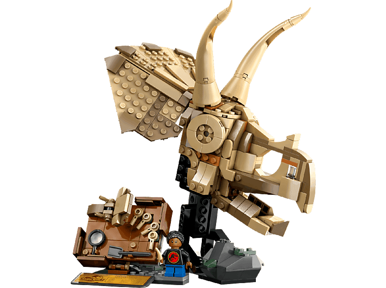 Lego Jurassic World 76969 Dinosaurusfossielen: Triceratops Schedel Bouwstenen — afbeelding 1