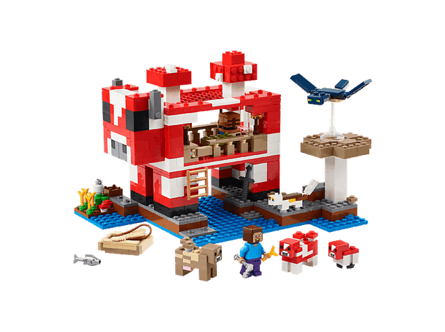 Lego Minecraft 21270 Het Mooshroom Huis Bouwstenen