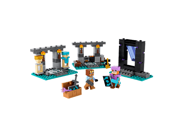 Lego Minecraft 21252 De Wapensmederij Bouwstenen