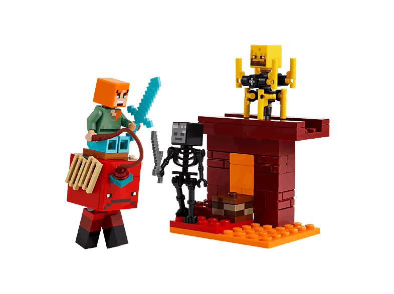 Lego Minecraft 21266 De Lavastrijd In De Nether Bouwstenen — afbeelding 1