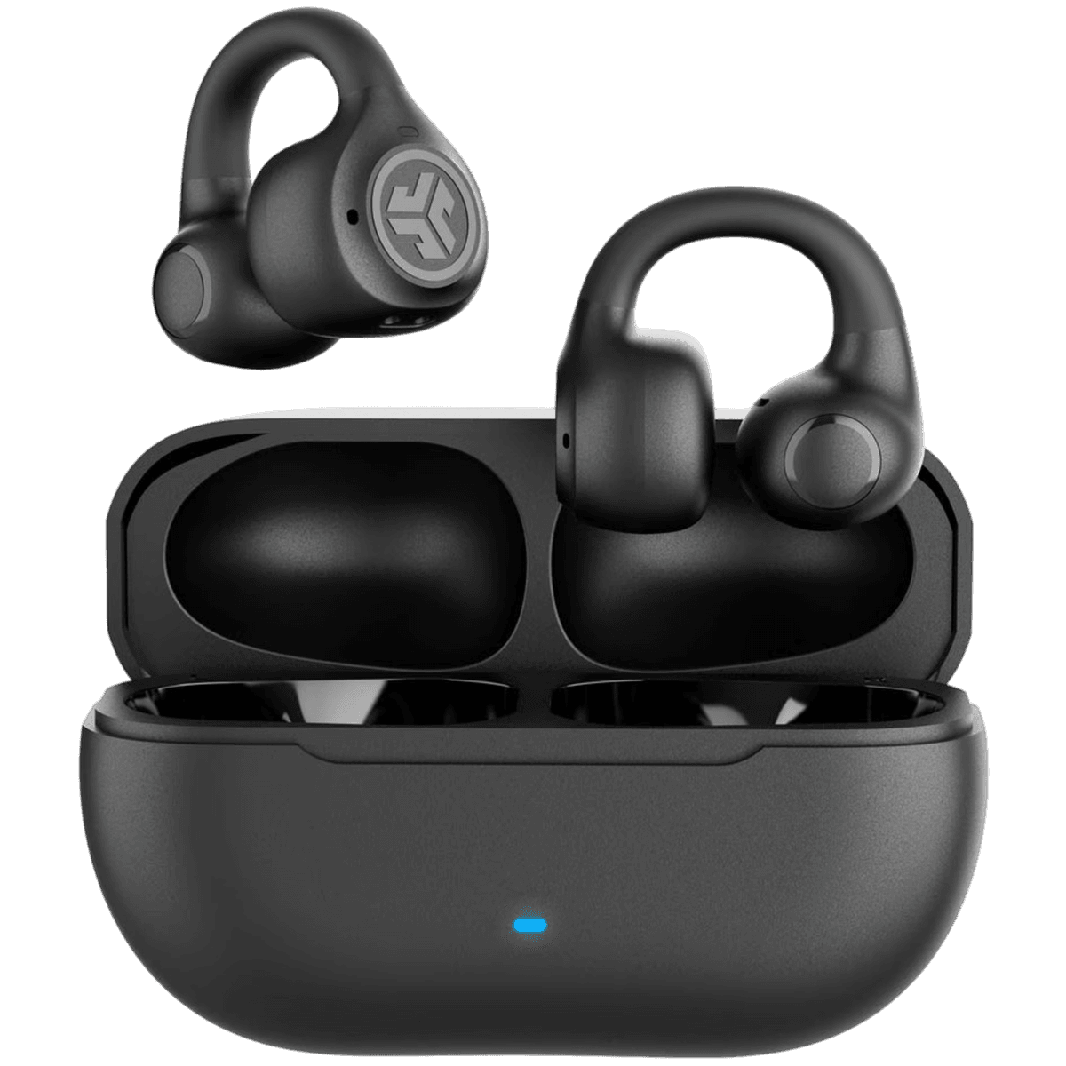 JLAB Flex Open Open-ear Draadloze oordopjes Zwart — afbeelding 1