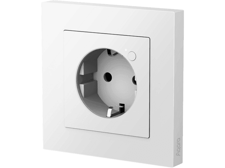 Aqara Wall Outlet H2 (eu) Slimme Stekker Met Energiemonitor Wit — afbeelding 1