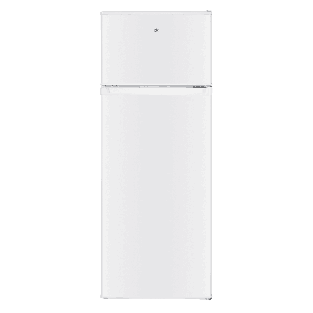 OK. OFK 471 D W - Koel-vriescombinatie - breedte 54.5 cm - hoogte 143 cm - inhoud 206 l