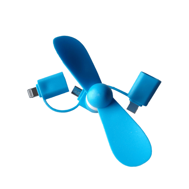 MYA MFBLUE 3-in-1 Mini USB-ventilator