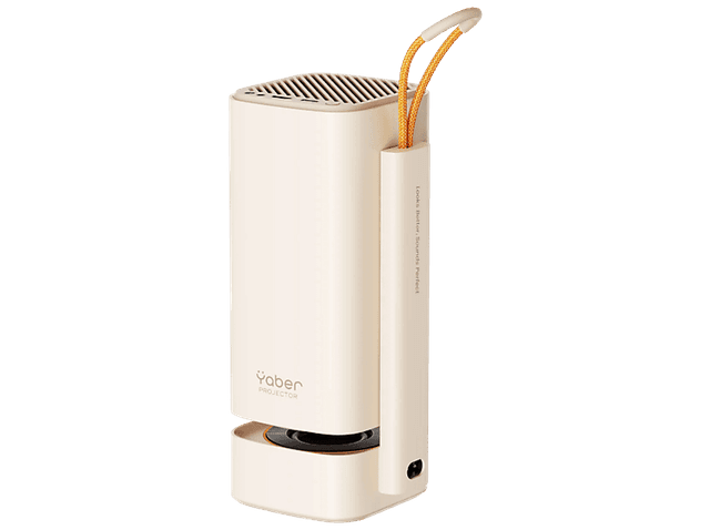 Yaber T1 Pro Smart Projector 180° Rotatable Beige Beamer Beige