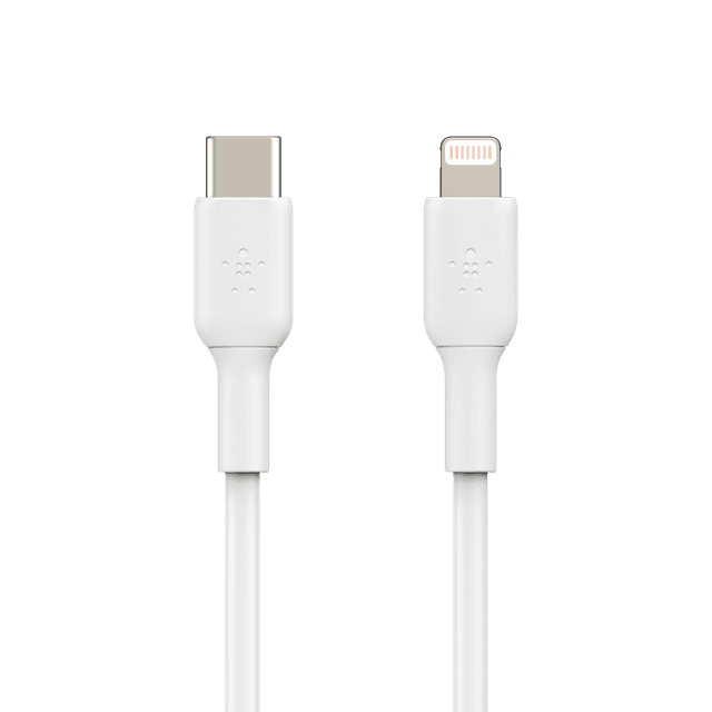 Belkin USB-C naar Lightning Oplaadkabel 2 m met snelladen voor iPhone - Wit