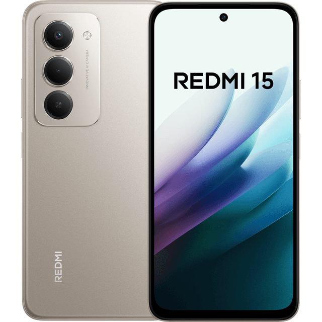 XIAOMI Redmi 15 - 256 GB Grijs - 256 GB Grijs