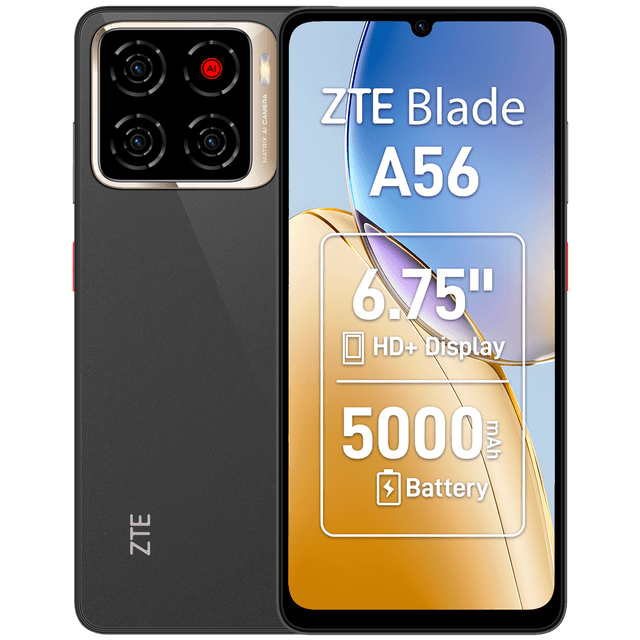 ZTE Blade A56 -  Zwart - 128 GB Zwart