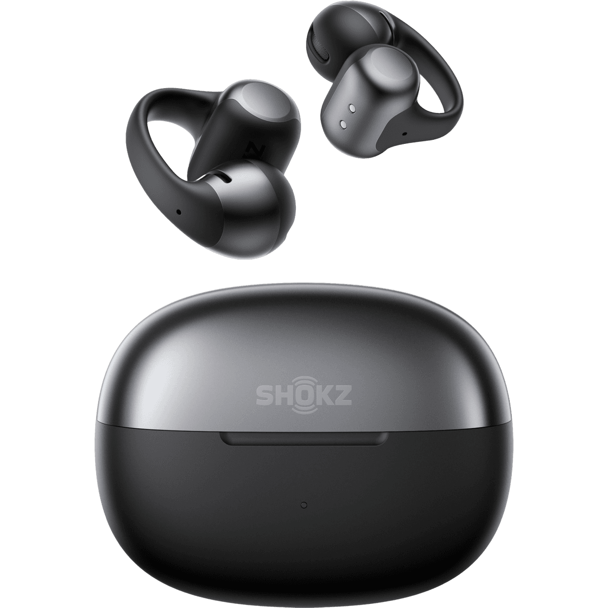 SHOKZ OpenDots Clip Open-ear Draadloze oordopjes Zwart — afbeelding 1