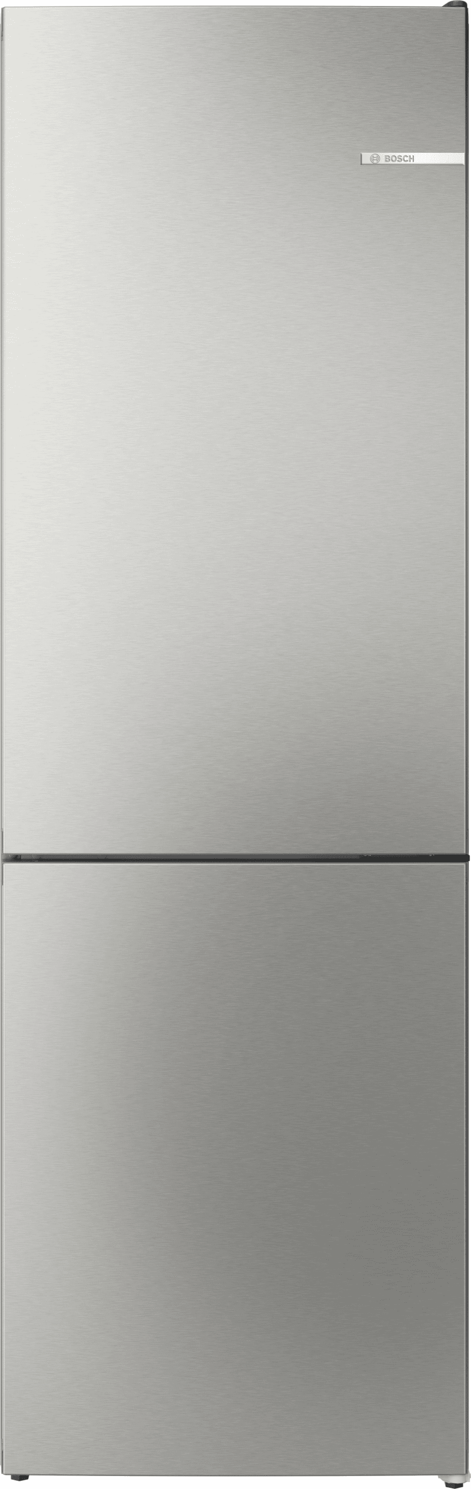BOSCH KGN362LAF - Koelkast met vriesvak - breedte 60 cm - hoogte 186 cm - inhoud 321 l - NoFrost Zilver — afbeelding 1