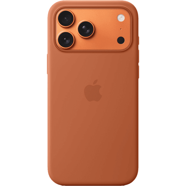 APPLE Silicone MagSafe Telefoonhoesje voor Apple iPhone 17 Pro Max Terracotta
